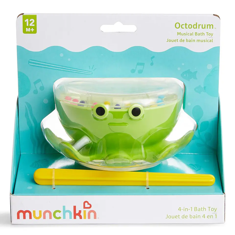 Pulpo Jueguete Musical 3 en 1 Octodrum Munchkin 17483 7