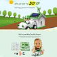 Juguete Solar Vida Verde Científico Auto y Casa - Miniatura 3
