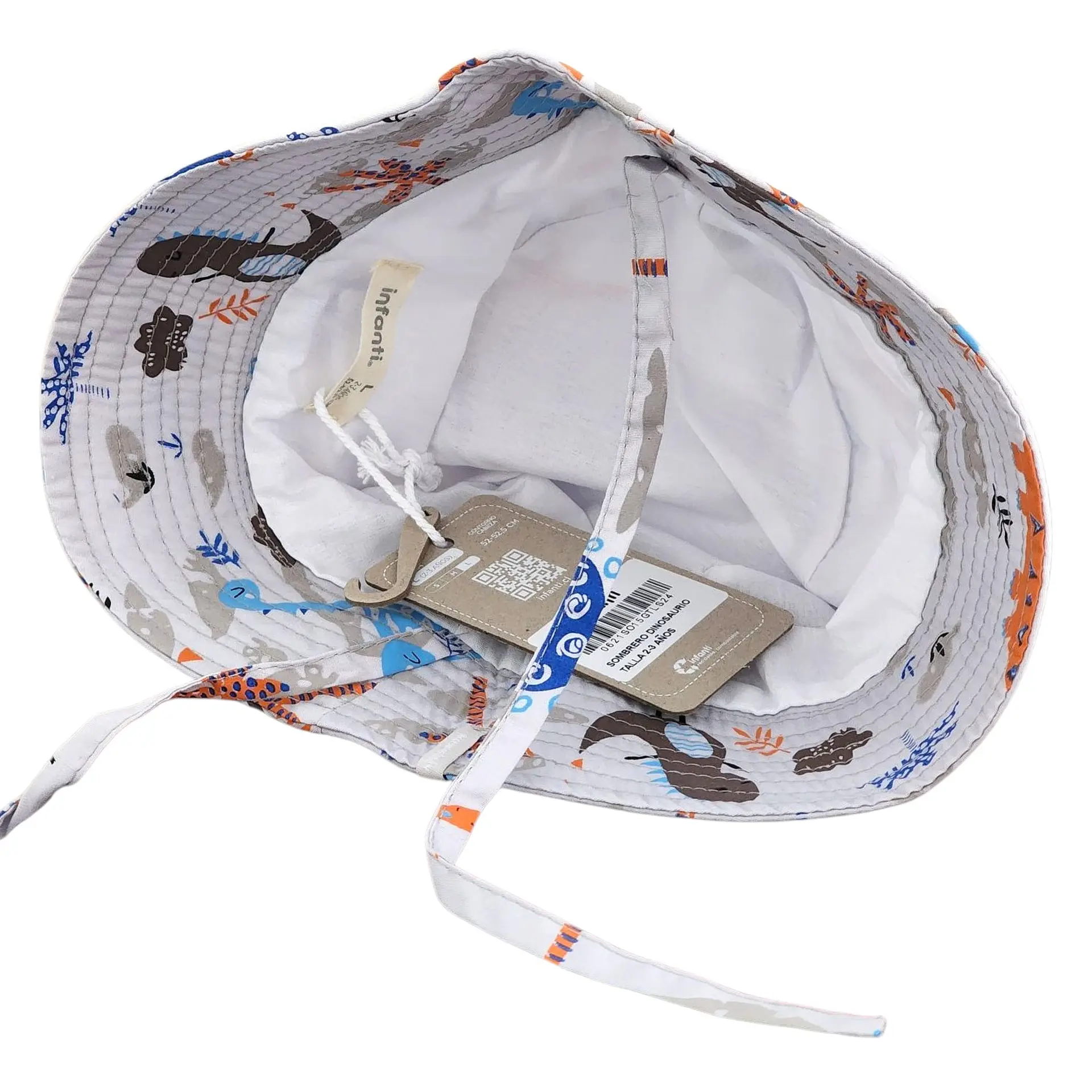 Sombrero para Niños de Dinosaurios 52.5cm Talla L Infanti 2