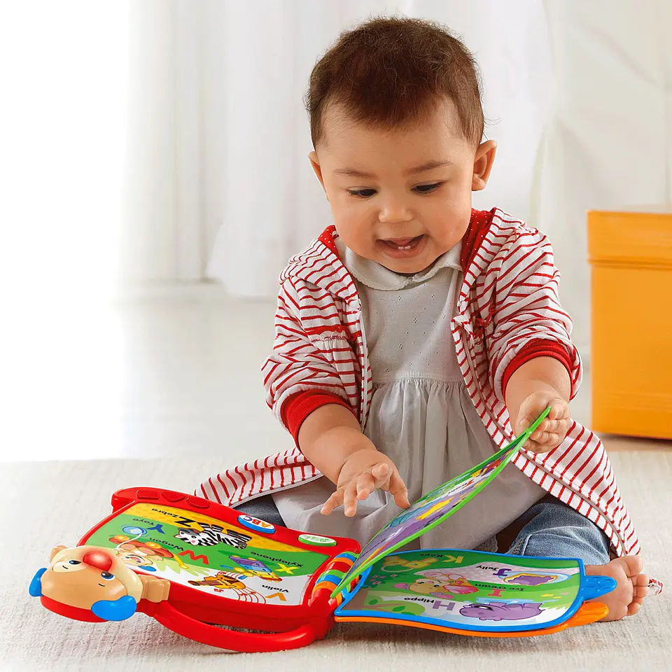 Juego Educativo Libro Abc De Perrito Fisher Price 2