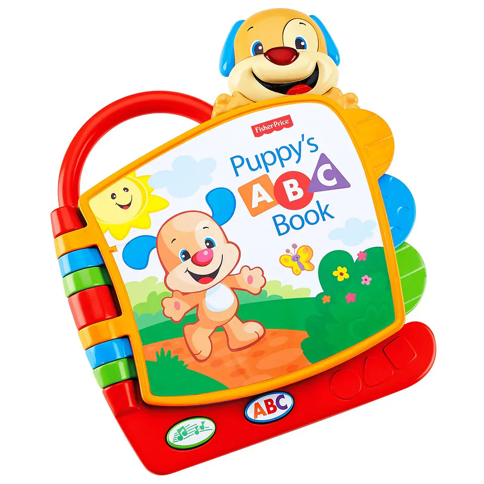 Juego Educativo Libro Abc De Perrito Fisher Price 3