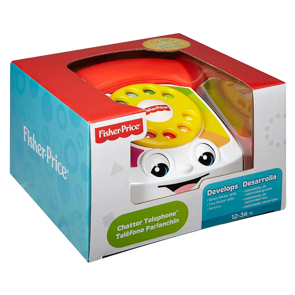 Juguete Teléfono Parlanchín Fisher Price DPN22 6
