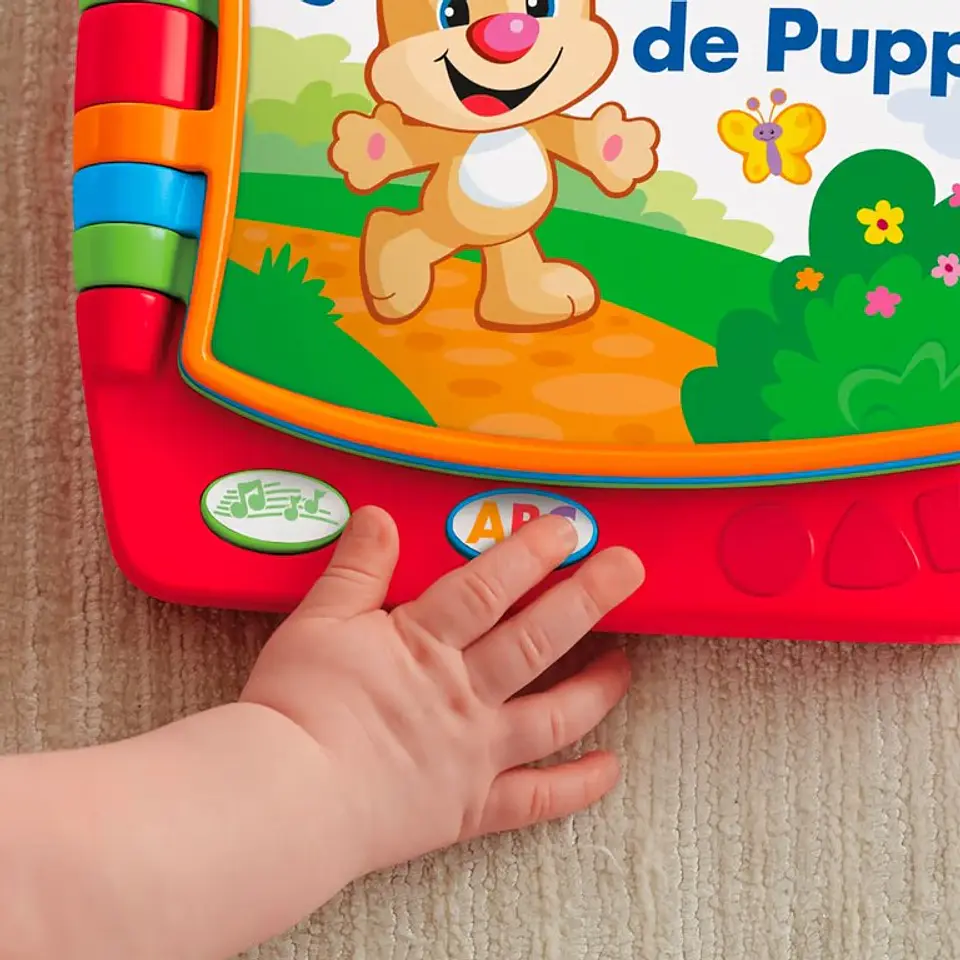 Juego Educativo Libro Abc De Perrito Fisher Price 4