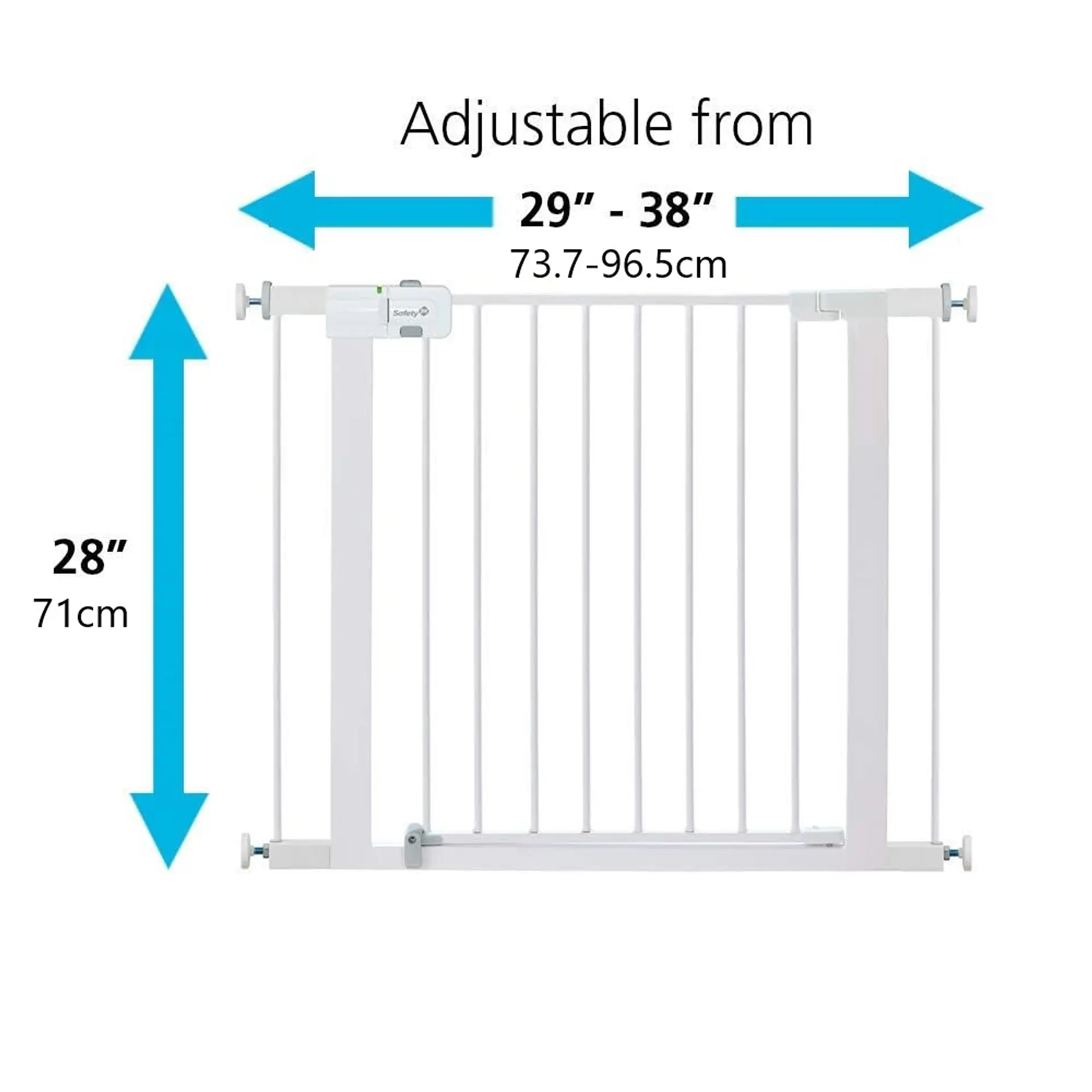 Puerta de Seguridad para bebe y Mascotas Safety 1st Whoc1 8