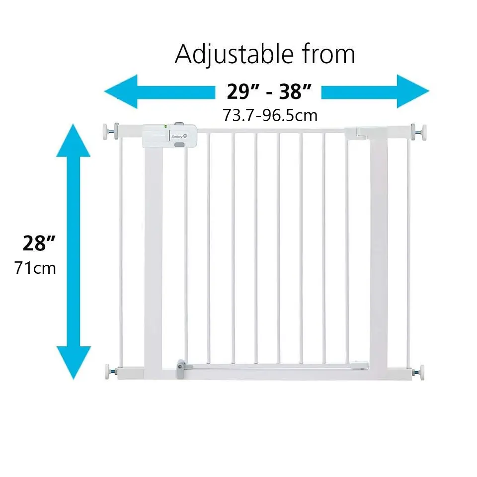 Puerta de Seguridad para bebe y Mascotas Safety 1st Whoc1 8