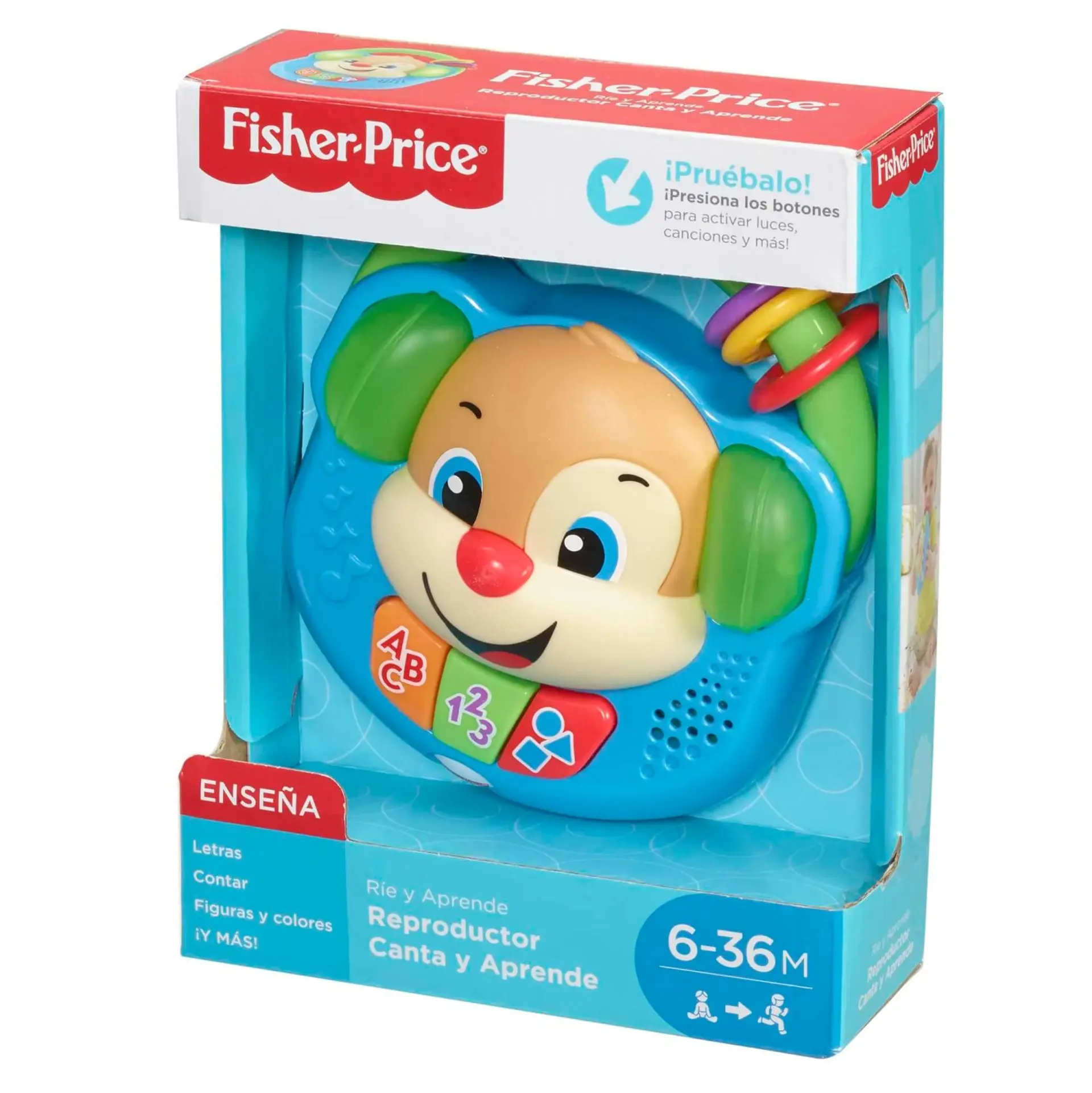Reproductor Canta y Aprende Perrito Fisher Price 5