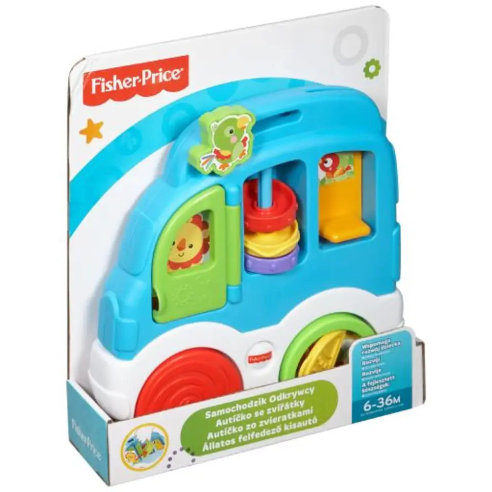Juguete Auto Actividades de Animales Fisher Price CMV93 4