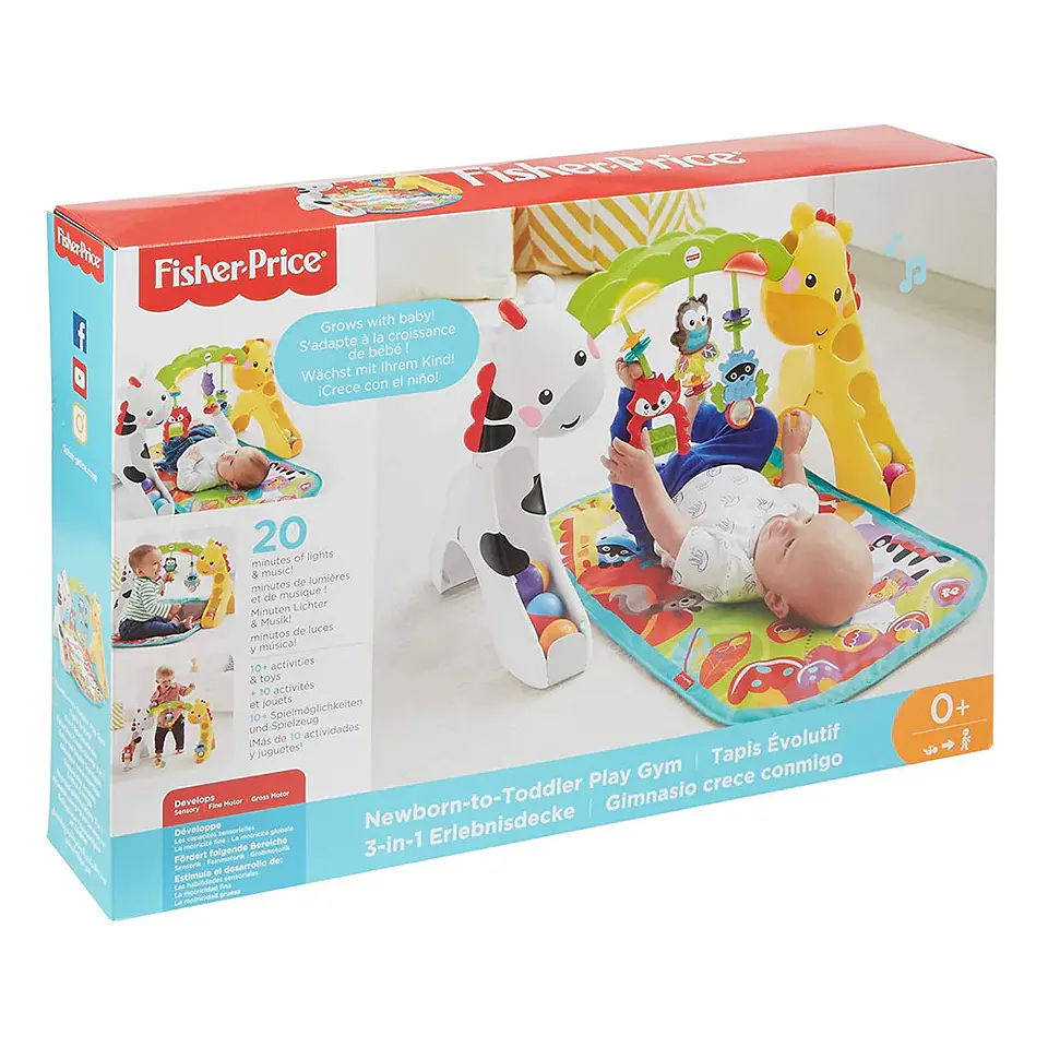 Gimnasio Bebes Etapas Crece Conmigo Fisher Price CCB70 6
