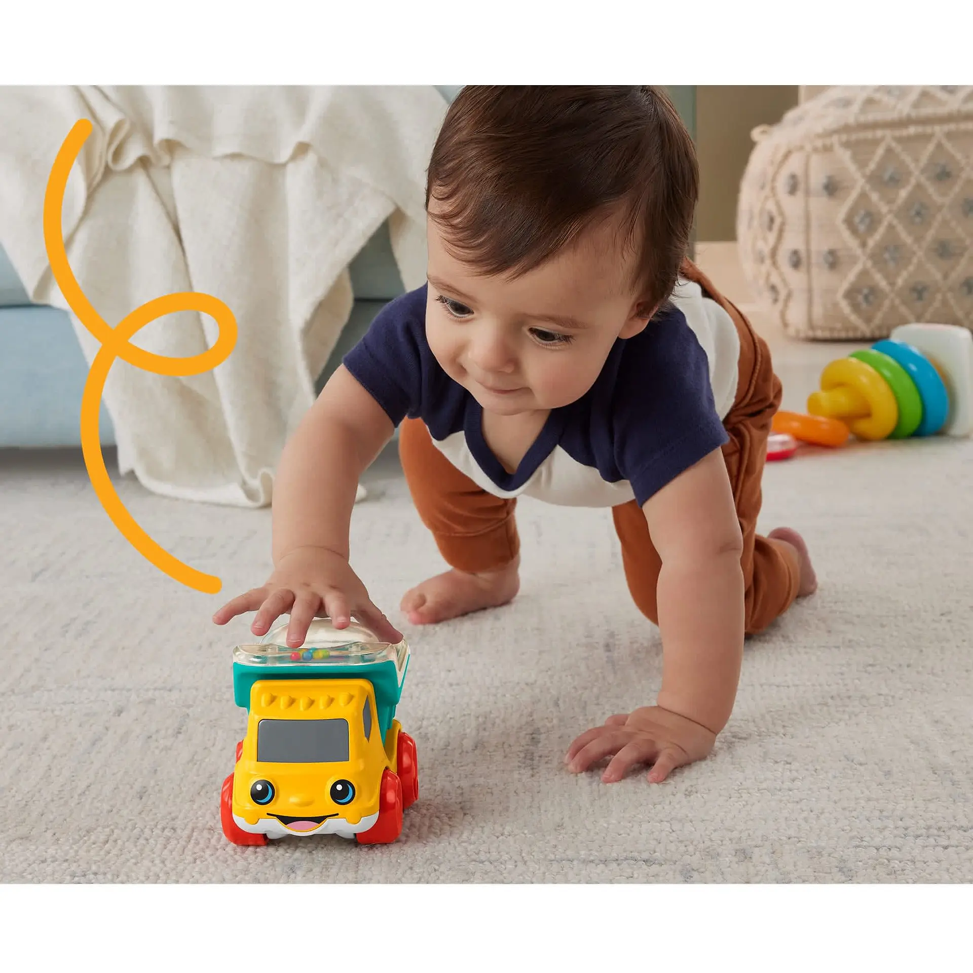 Juguete Camión Tolva Pelotitas Divertidas Fisher Price 2