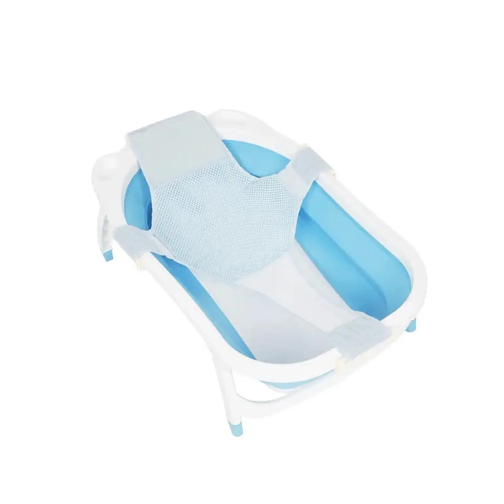 Hamaca Malla Para Bañera Infanti Bubbles Celeste 1