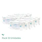 Pack 12 Paquetes de Toallitas Húmedas de Agua Caja - Miniatura 2