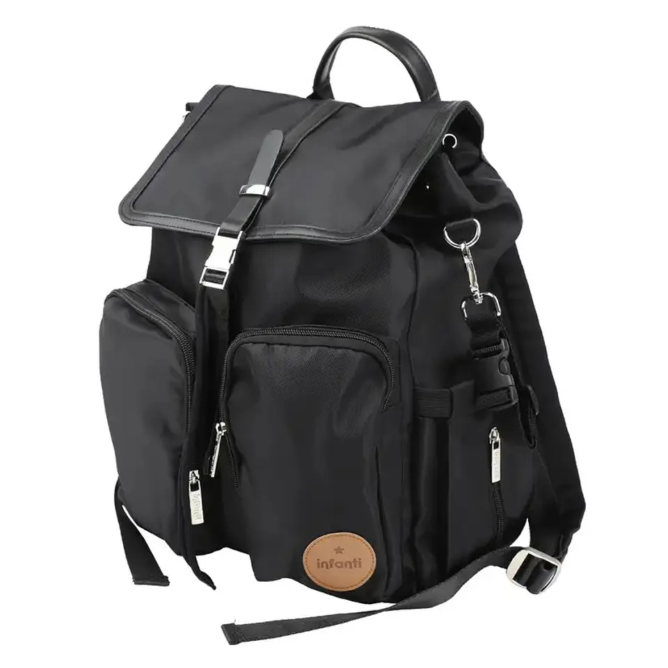 Mochila Maternal Pañalera Infanti Nuit Negra 1