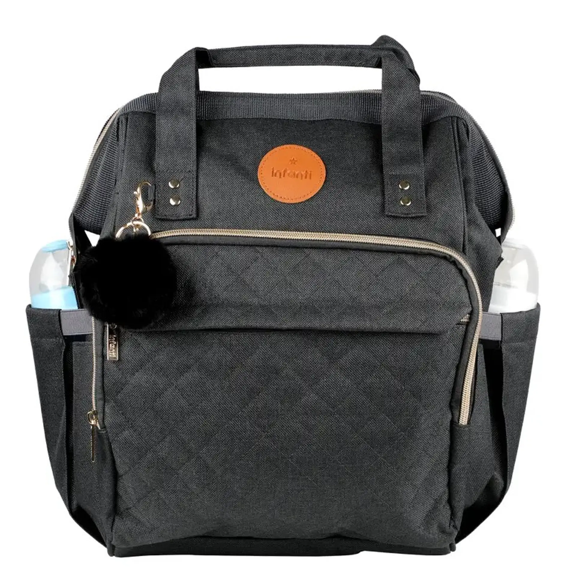Mochila Pañalera Maternal Infanti Open Negra 7