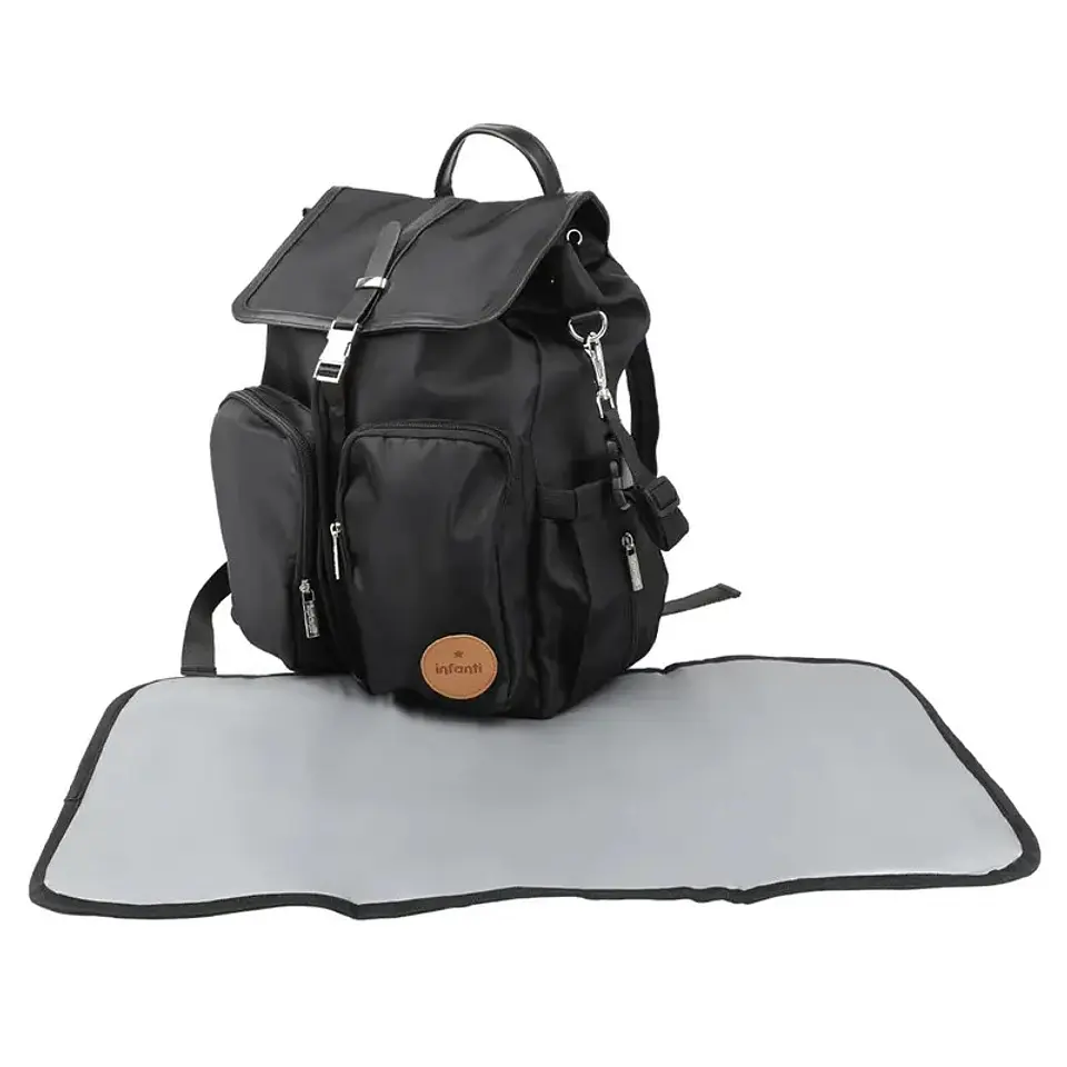 Mochila Maternal Pañalera Infanti Nuit Negra 6