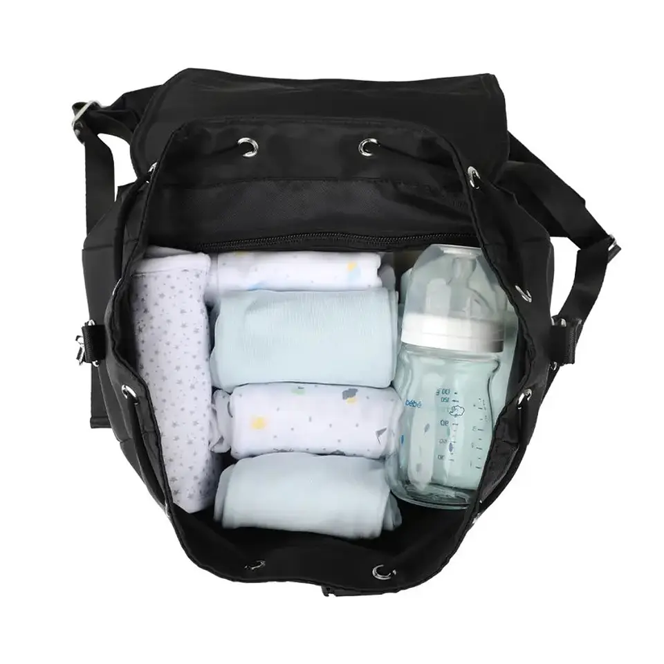 Mochila Maternal Pañalera Infanti Nuit Negra 8