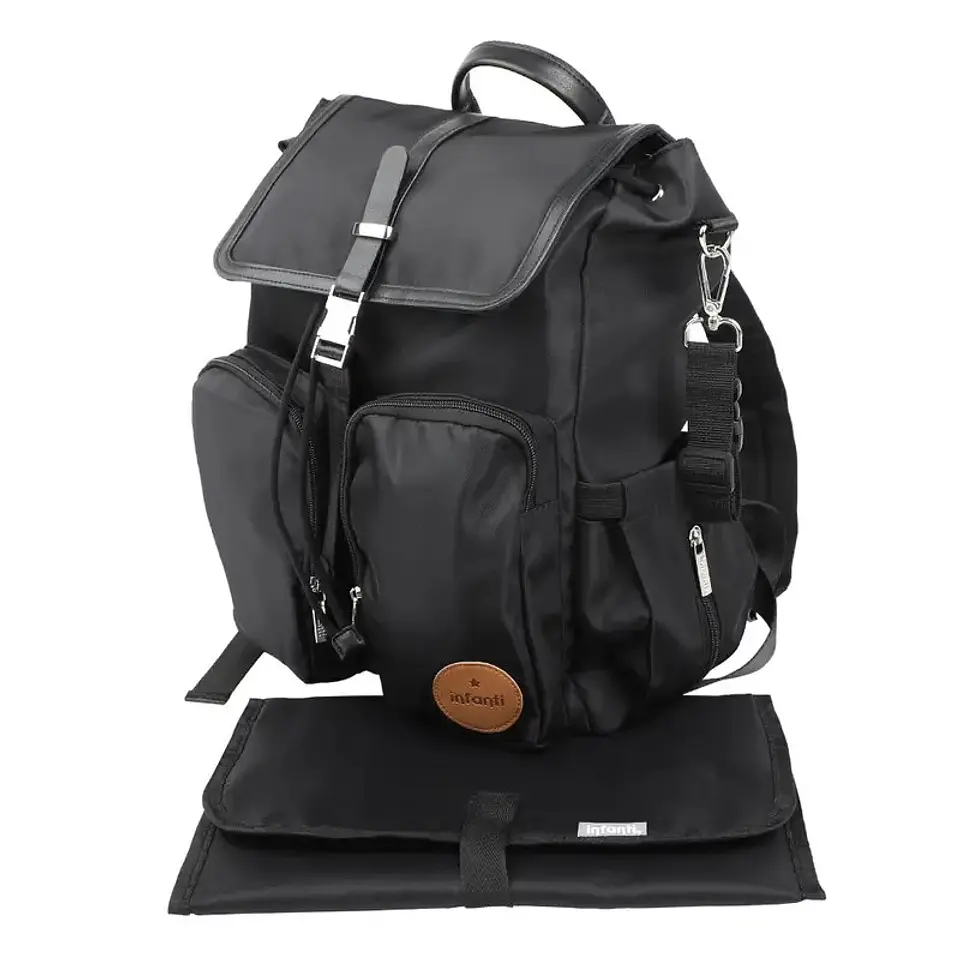 Mochila Maternal Pañalera Infanti Nuit Negra 9