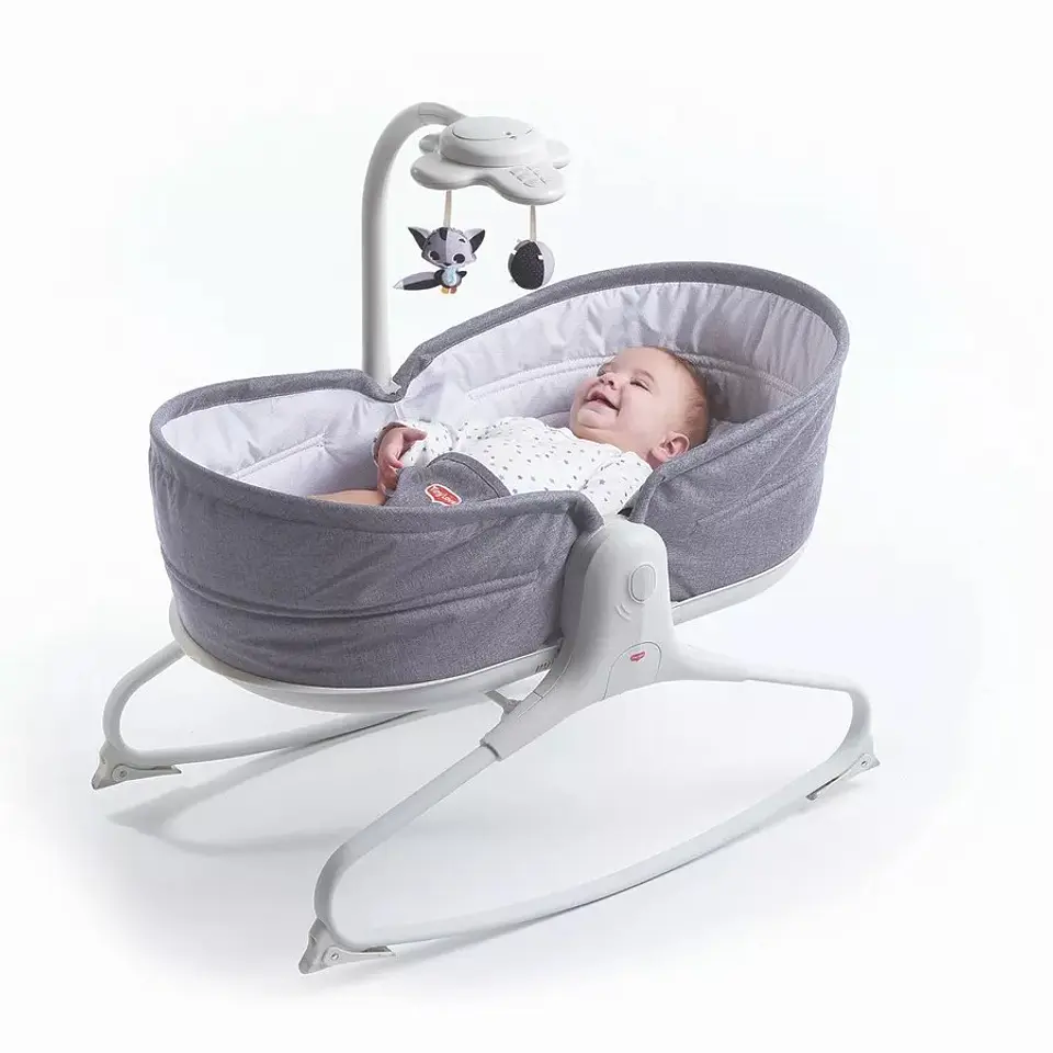 Silla Nido 3 en 1 Rocker Heather gris Tiny Love 3
