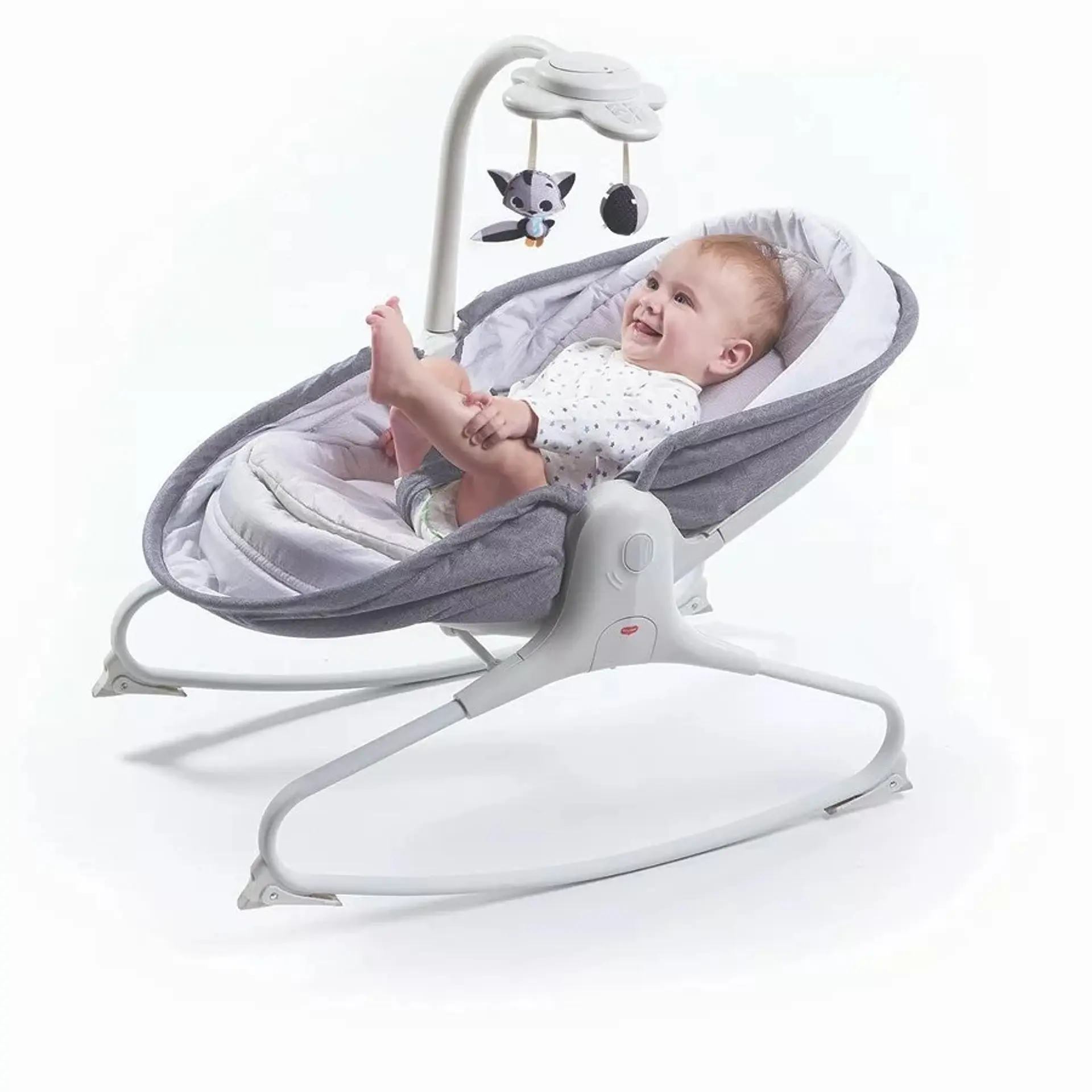 Silla Nido 3 en 1 Rocker Heather gris Tiny Love 4