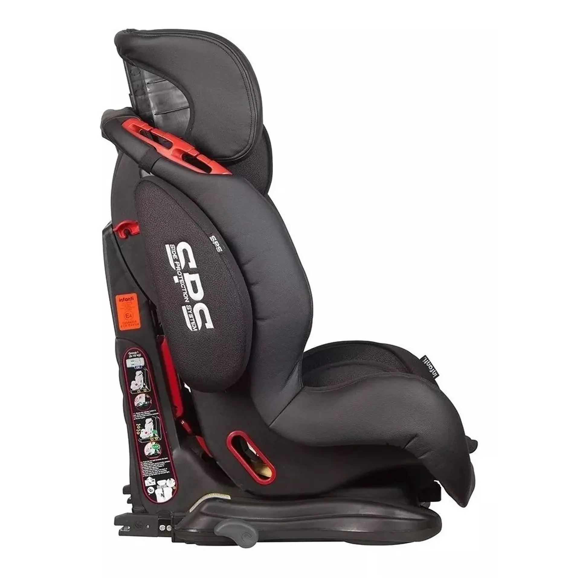 Silla Auto Infanti Butaca Elite Isofix Black Stone 4