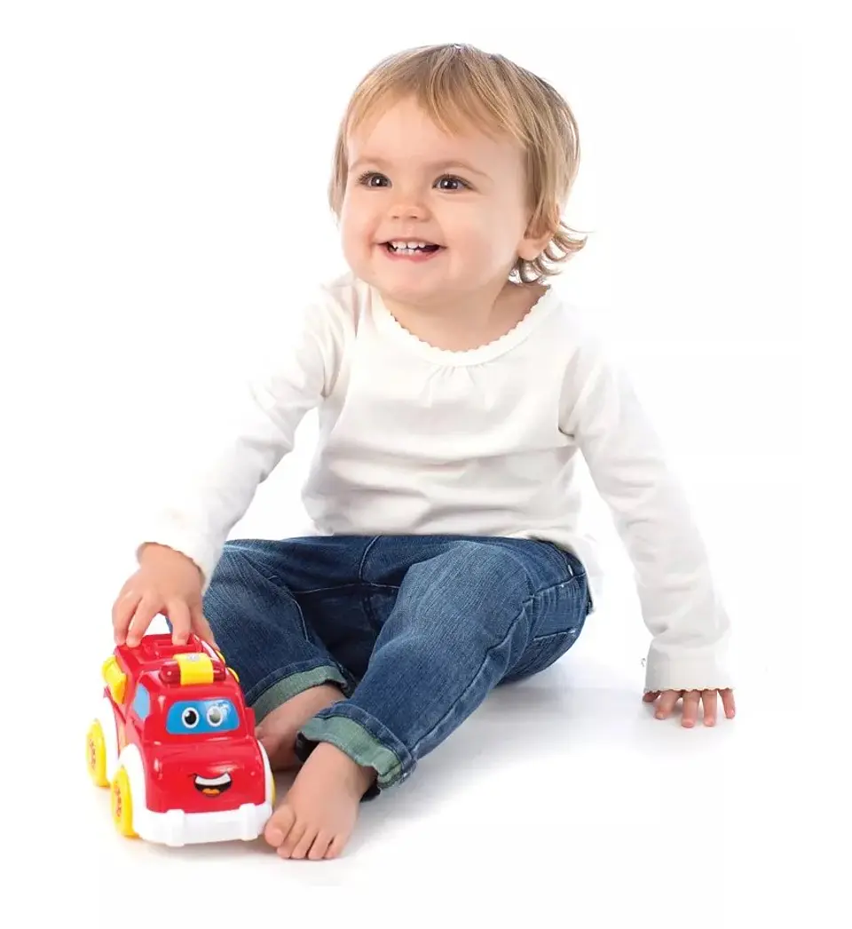Autito Carro De Bomberos Con Sonido Playgro 3