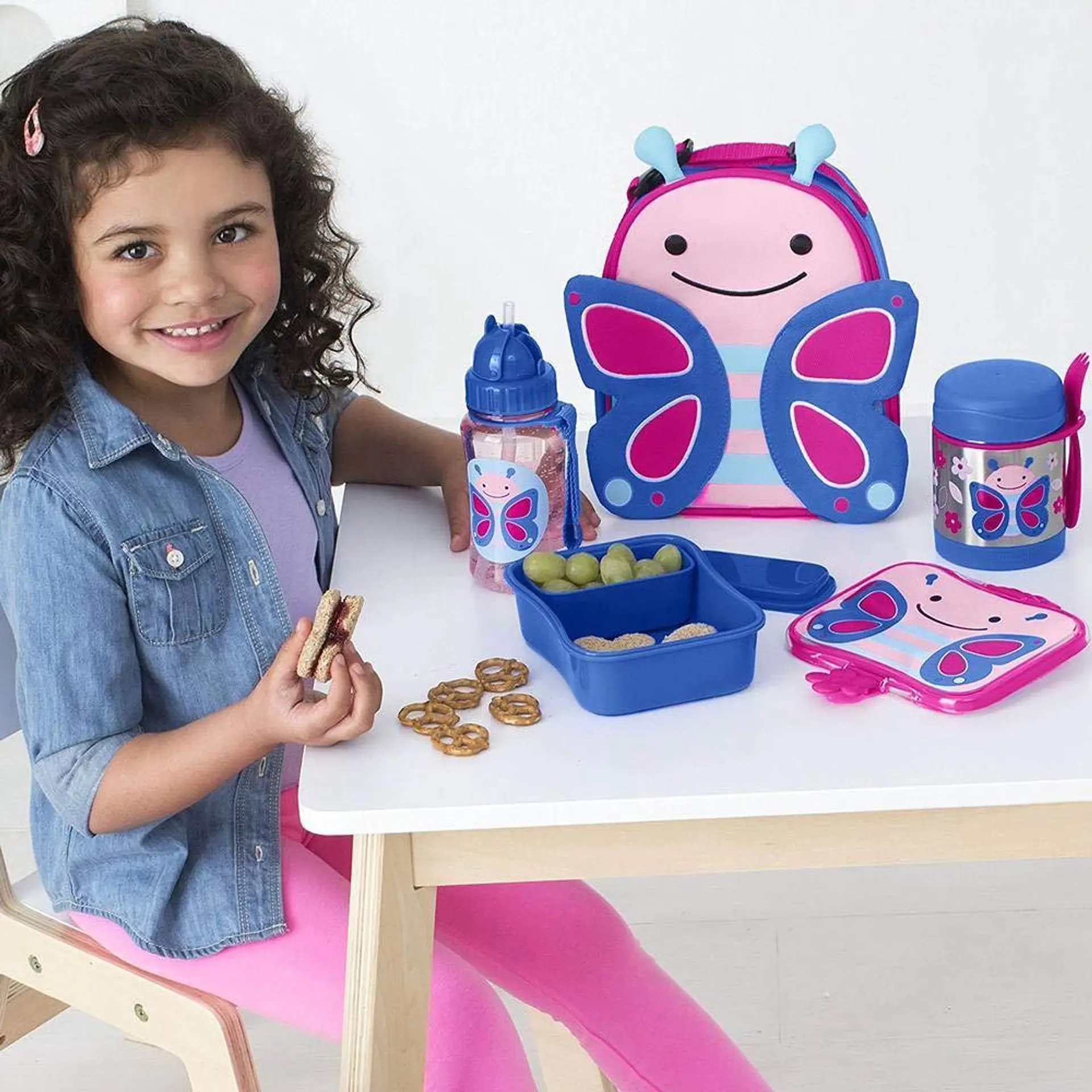Set de lonchera Zoo Mariposa Skip Hop 3