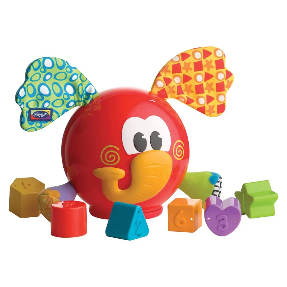 Juguete Didáctico Elefante Clasifica Y Aprende Playgro 1