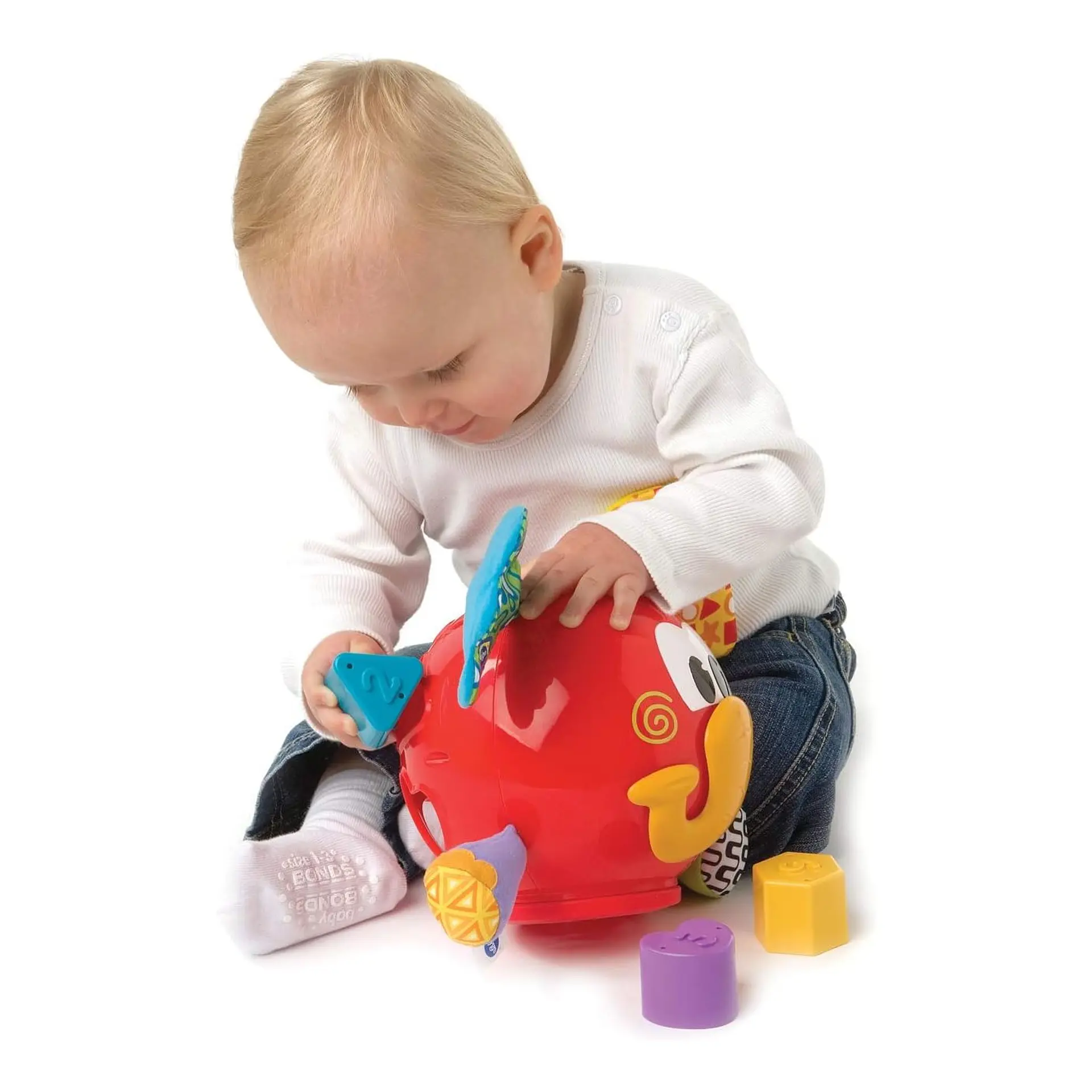 Juguete Didáctico Elefante Clasifica Y Aprende Playgro 3