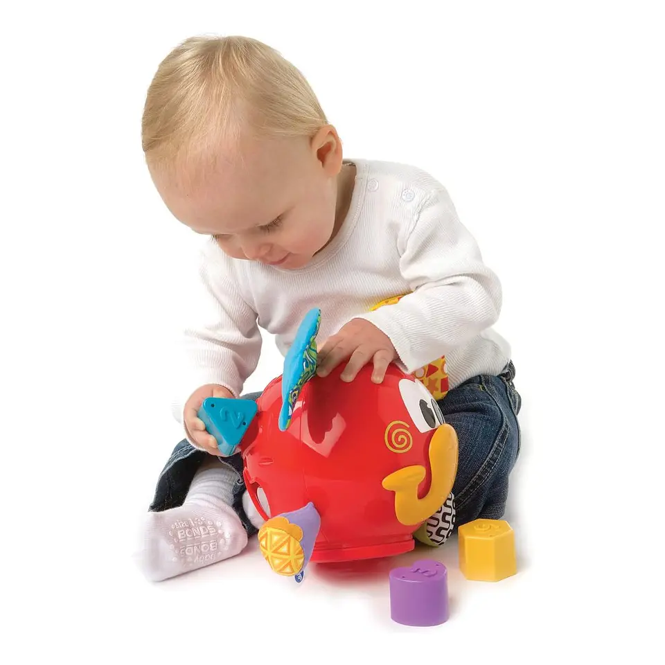 Juguete Didáctico Elefante Clasifica Y Aprende Playgro 3