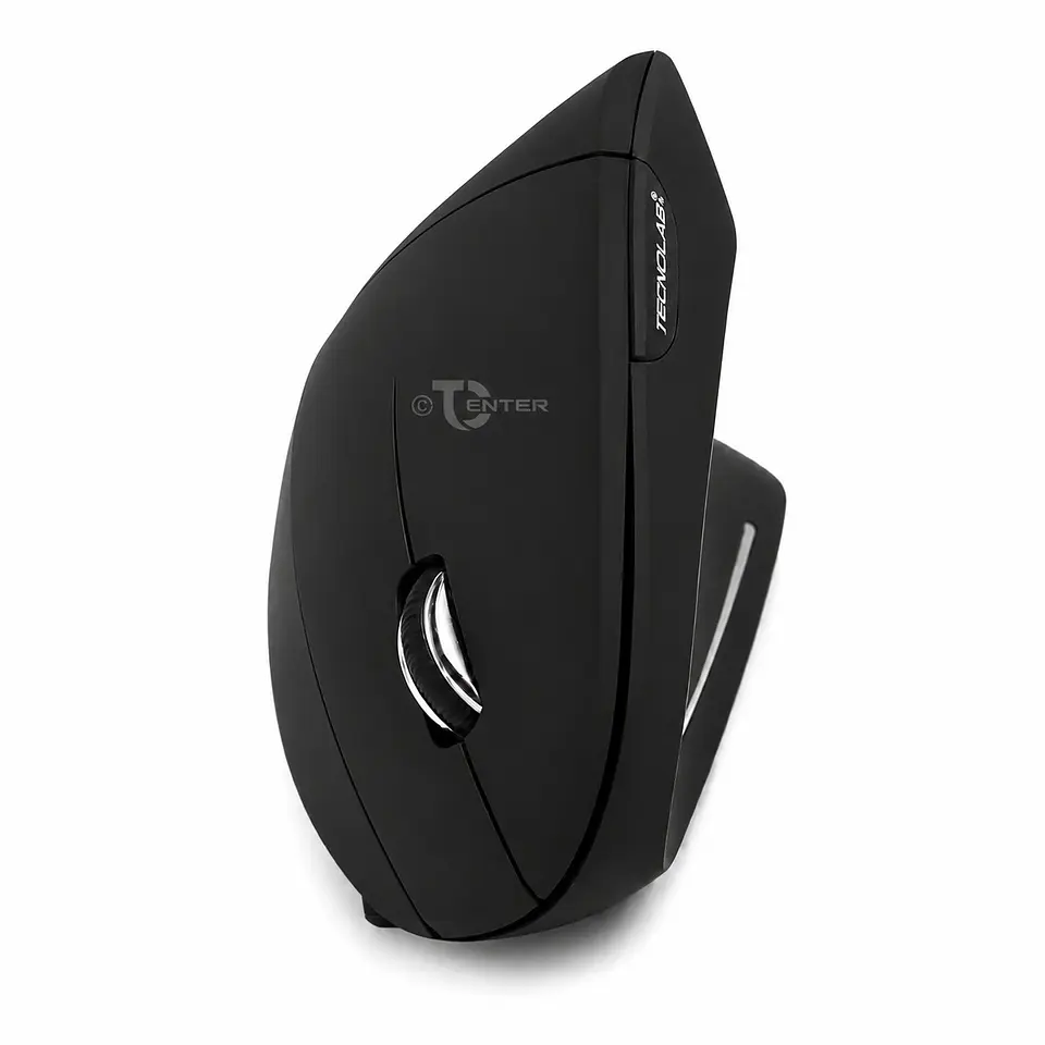 Mouse Vertical Tecnolab ErgoClick TL128 Dual BT 2.4GHz USB-C 2
