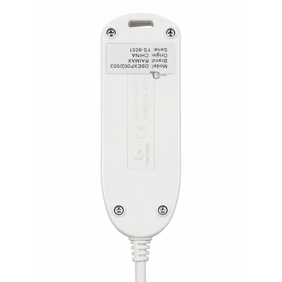 Alargador Eléctrico Raimax 1,5M 4 Pos RM0062W Blanco 4