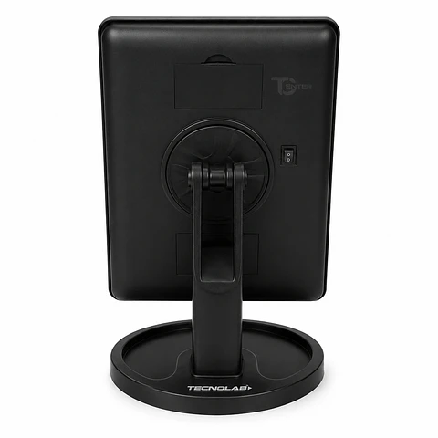 Espejo Táctil LED 5X Tecnolab TL211 Negro