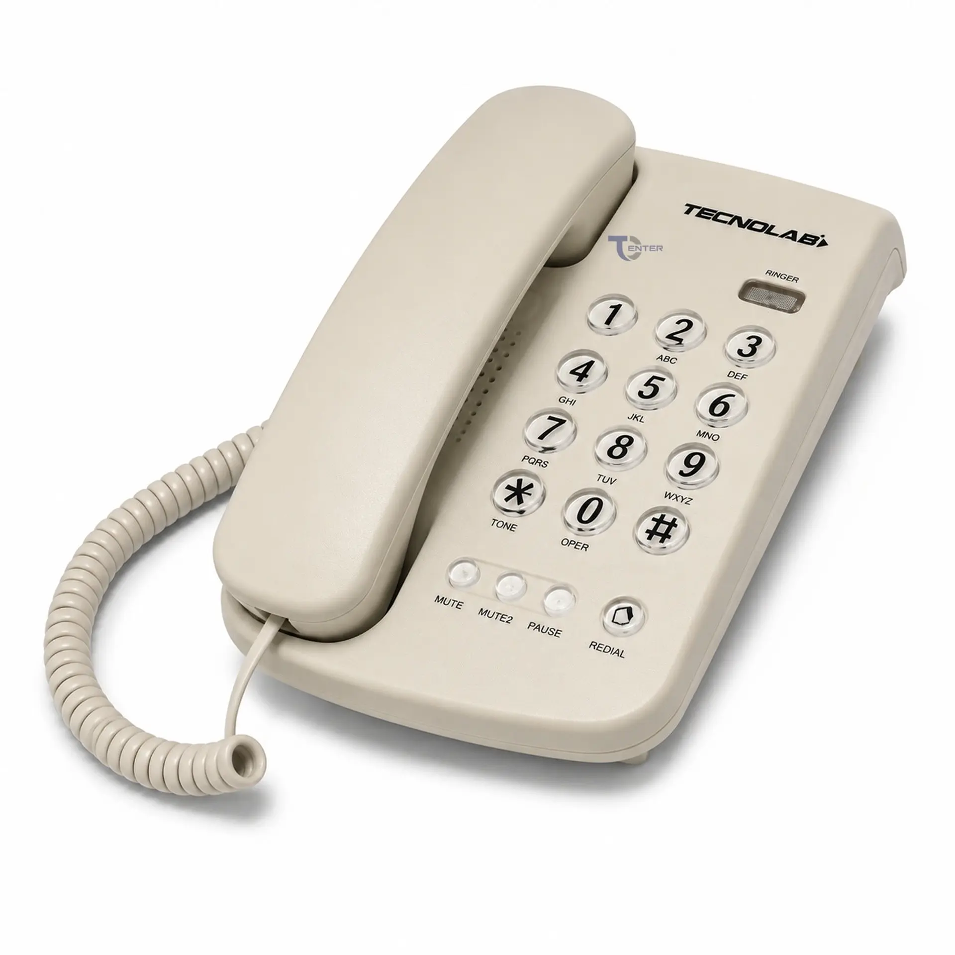 Teléfono Sobremesa Tecnolab TL483 Blanco 1