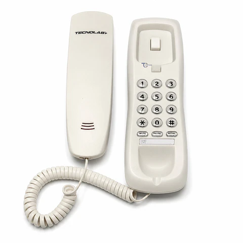 Teléfono Fijo Góndola Tecnolab TL480W Blanco
