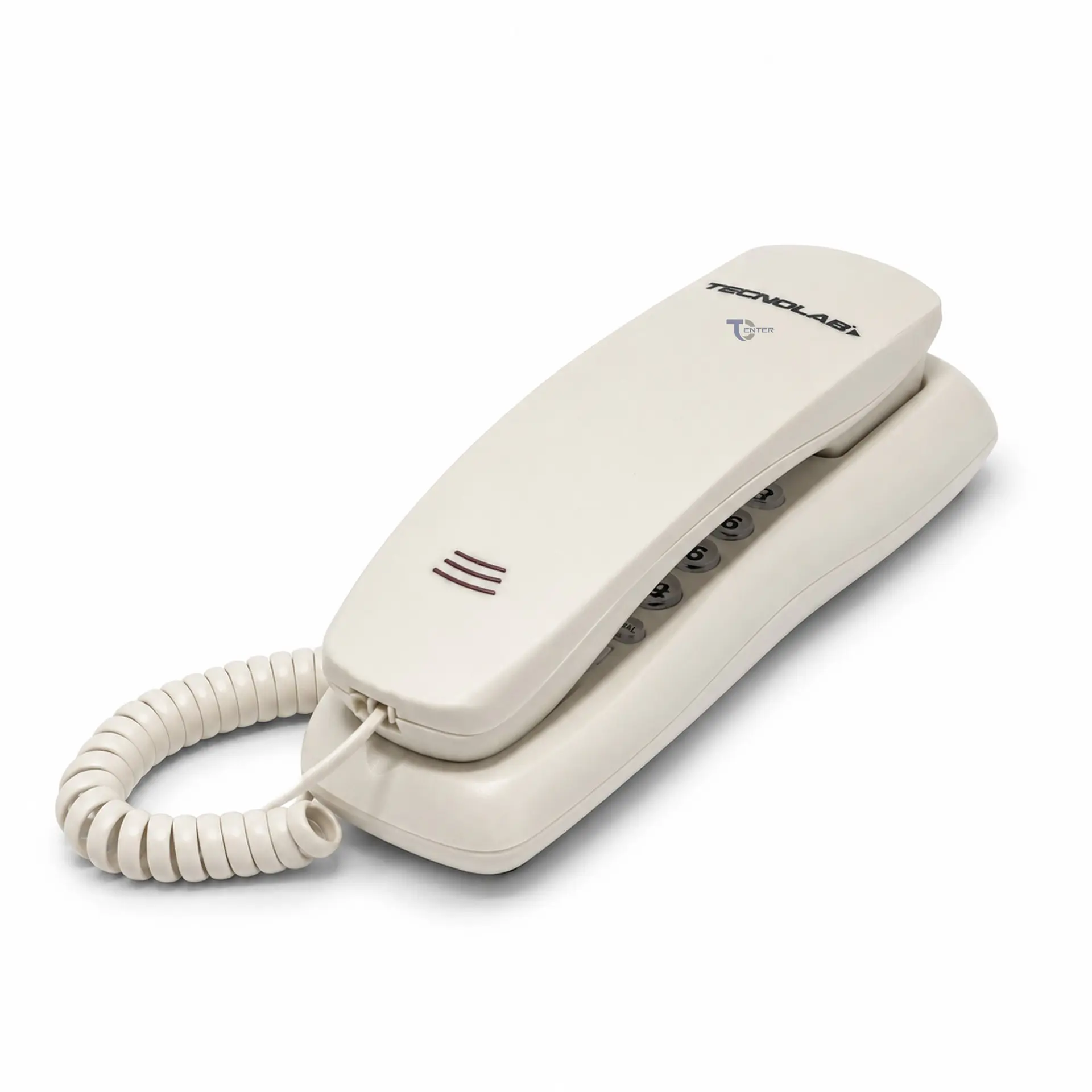 Teléfono Fijo Góndola Tecnolab TL480W Blanco 3