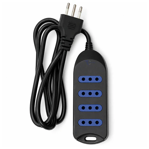 Alargador Raimax 4 Pos 1,5M RM0062BK Negro