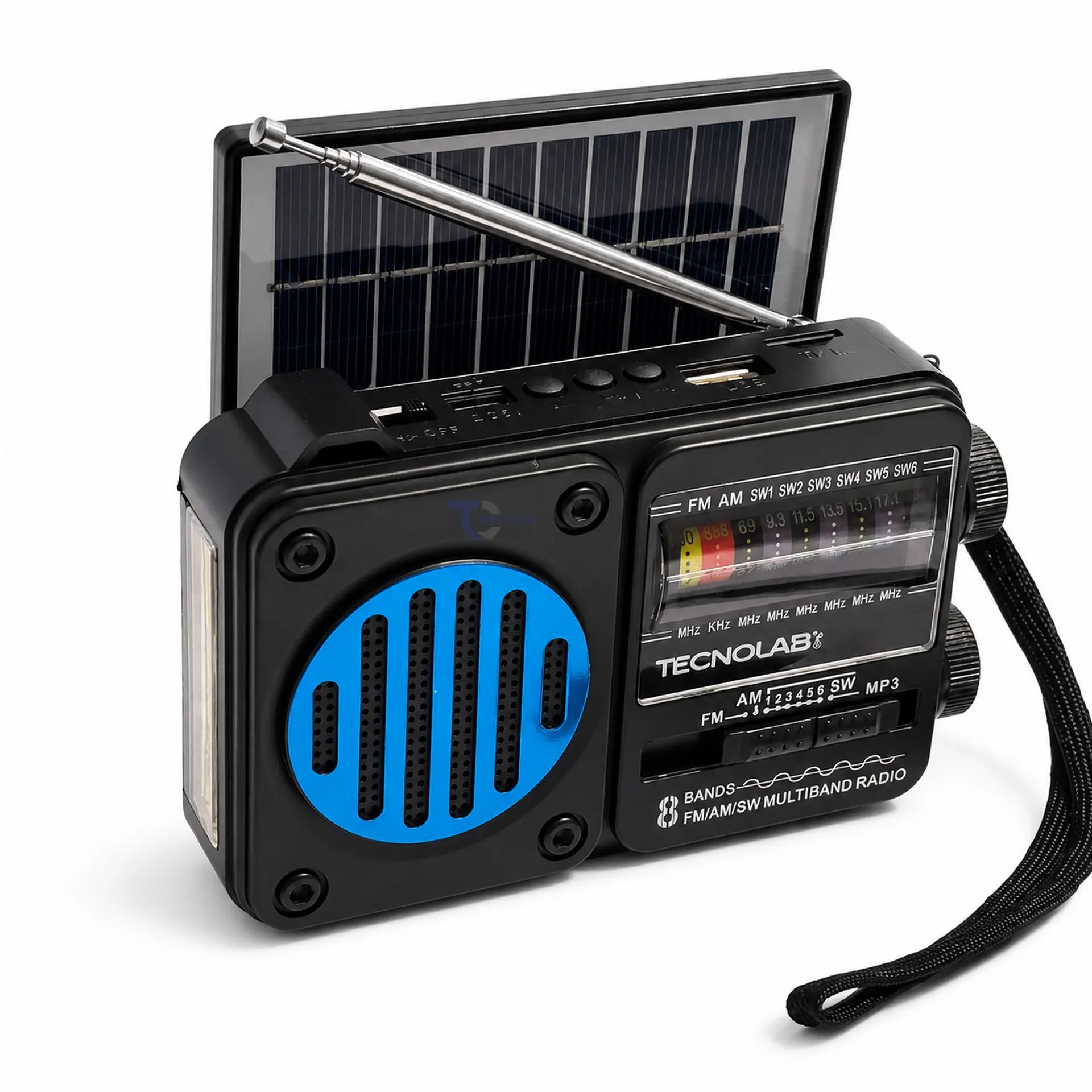 Radio Solar Bluetooth 8 Bandas Tecnolab TL847BL 1