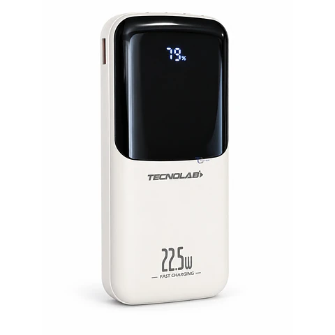 Power Bank Tecnolab TL780W 15.000 mAh 22,5 W Blanco