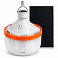 Lámpara LED solar 80W USB-C Tecnolab TL871 - Miniatura 1