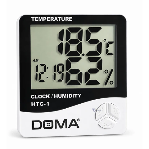 Reloj Digital Doma Termohigrómetro Humedad DM0053