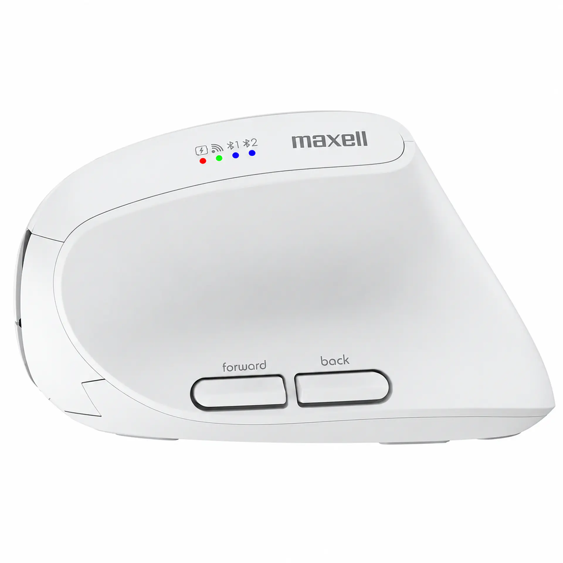 Mouse Vertical Maxell MOWLBT-750 Bluetooth 2400 DPI Blanco 6