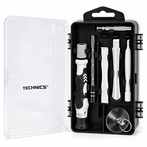Set Destornillador Precisión Technics TEC0006 115 Funciones