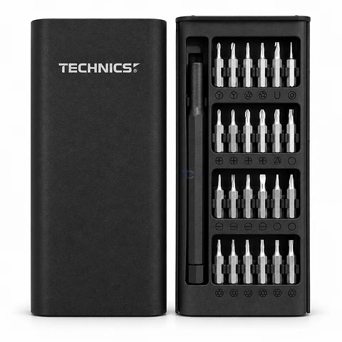 Set Destornillador Precisión Technics TEC0005 24 Puntas