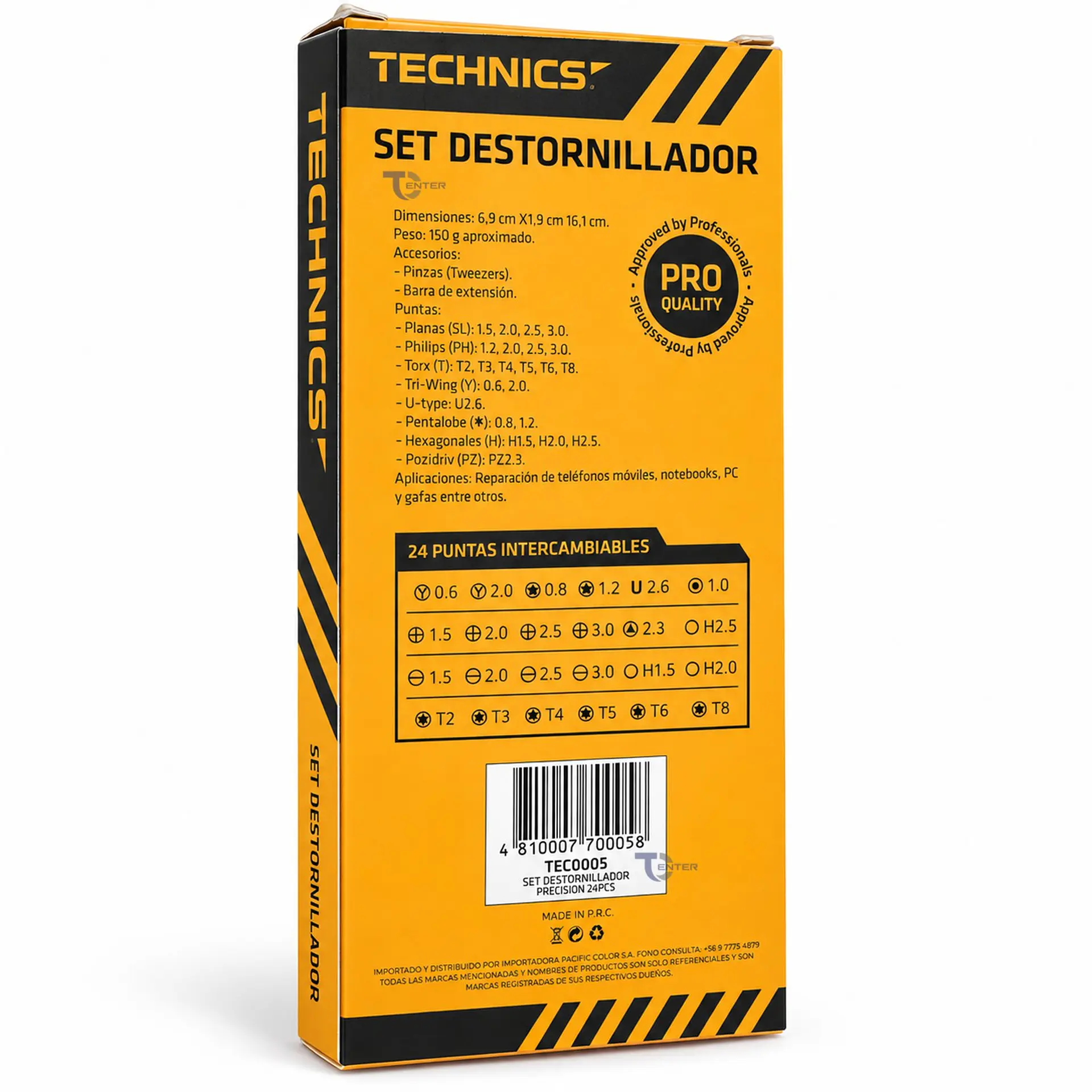 Set Destornillador Precisión Technics TEC0005 24 Puntas 5