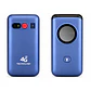 Celular Adulto Mayor 4G Flip Tecnolab TL886BL Azul - Miniatura 3