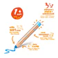Crayones Carioca Baby 3 en 1 · 6 Unidades desde 1 Año - Miniatura 2