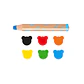 Crayones Carioca Baby 3 en 1 · 6 Unidades desde 1 Año - Miniatura 3
