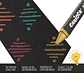 Crayones Metálicos Carioca 8 Unidades para Fondos Oscuros - Miniatura 3