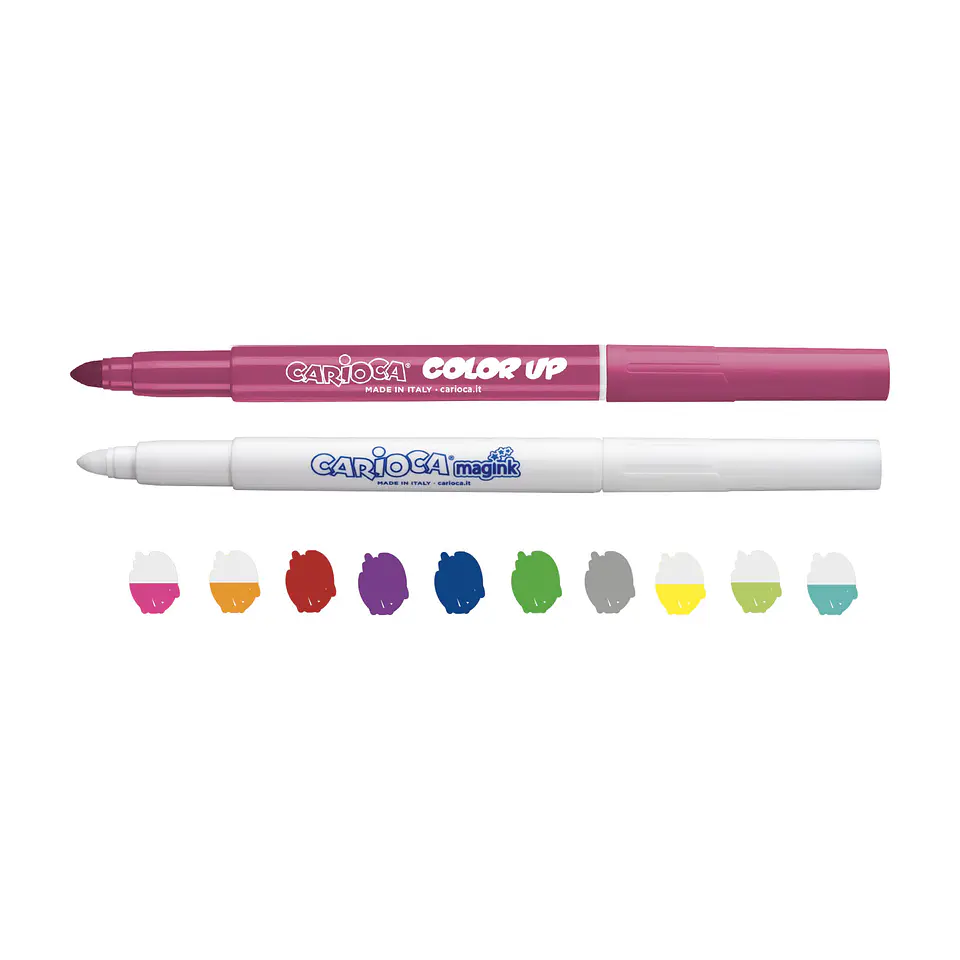 Plumones Carioca Magic Color Up 10 Unidades con 5 Maginks 2
