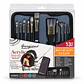 Set 12 Pinceles Nylon Giorgione G-F120 Acrílico y Acuarela - Miniatura 1