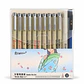Estilógrafos Giorgione ZG012 Set 12 Piezas con Punta Blanda - Miniatura 1